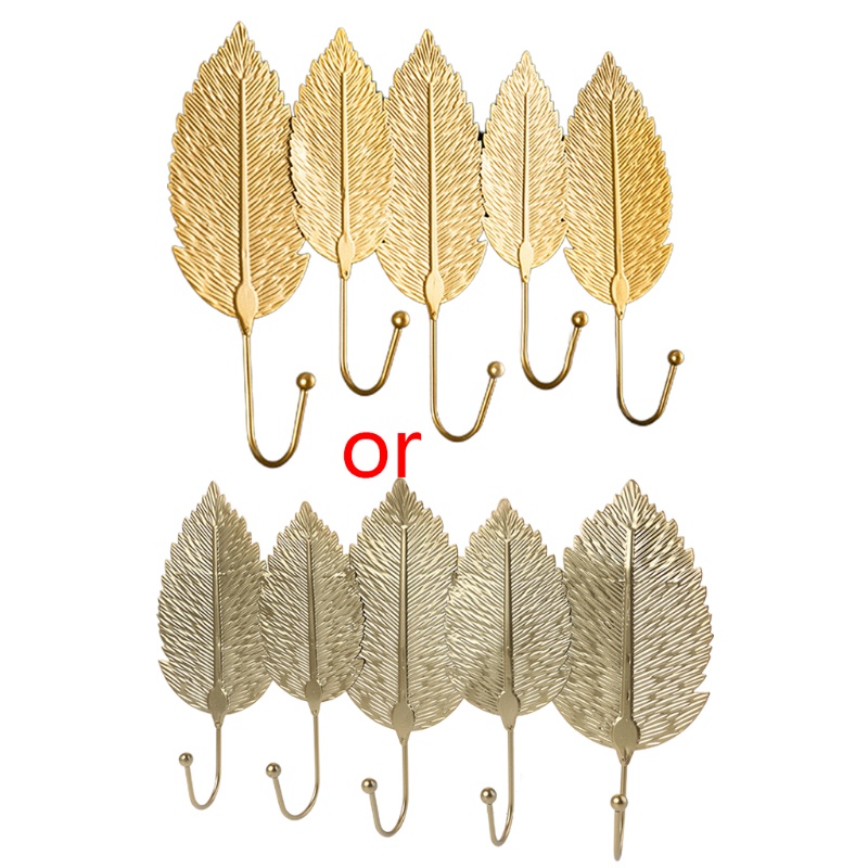 Móc Treo Áo Khoác Hình Chiếc Lá Độc Đáo Trang Trí Nhà Cửa