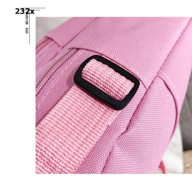 Túi đeo chéo hồng bé gái peppa