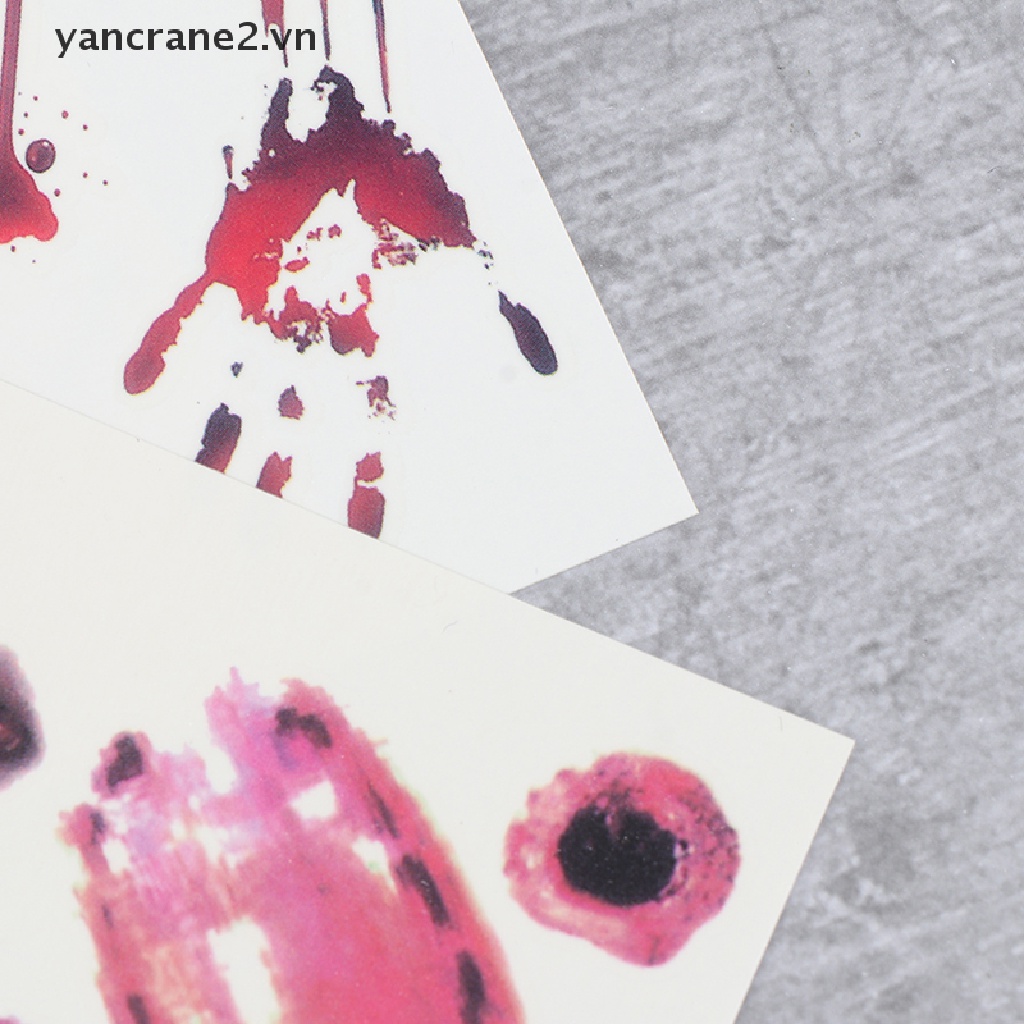 Miếng Dán Hình Xăm Vết Thương Vết Thương Máu Hóa Trang Halloween yancrane2.vn {YAN2}
