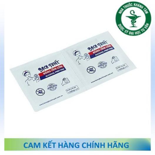 ! ! Bông Tẩm Cồn Bạch Tuyết - Alcol pad - Alcohol pad