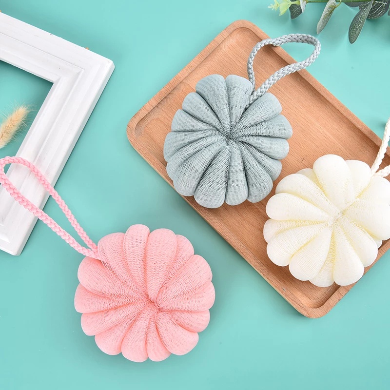Bông Tắm Lưới Hình Hoa Làm Sạch Da Tiện Dụng