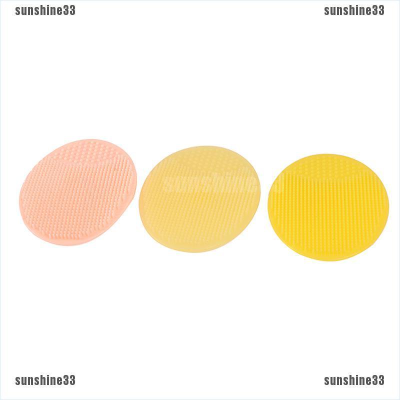 1 Bàn Chải Rửa Mặt Silica Gel Chăm Sóc Da sunshine33