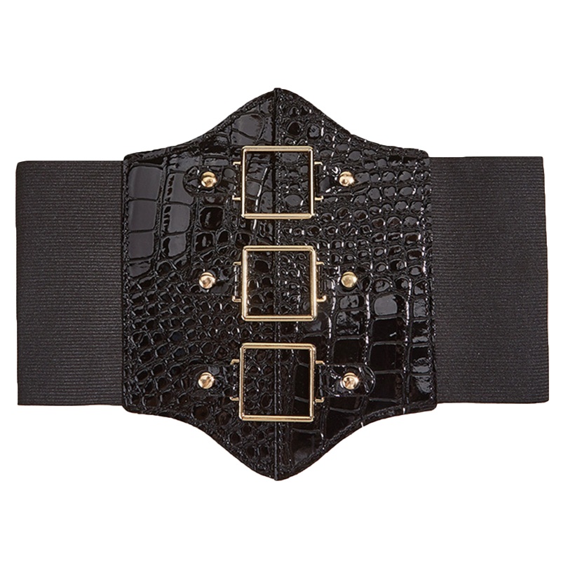 Áo Nịt Ngực Corset Có Khóa Vuông Màu Sắc Trơn Gợi Cảm Cho Nữ