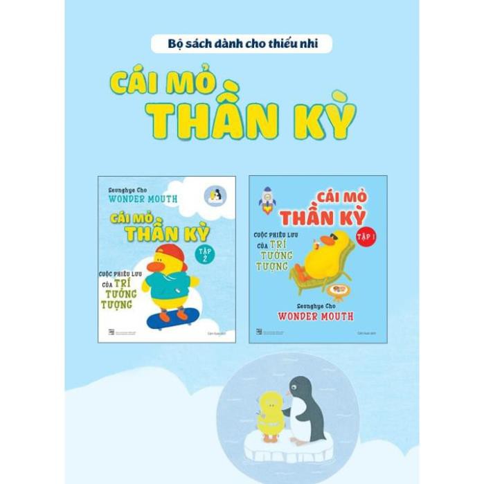 Sách - Combo Cái Mỏ Thần Kỳ - Cuộc Phiêu Lưu Của Trí Tưởng Tượng (2 tập ) - First News