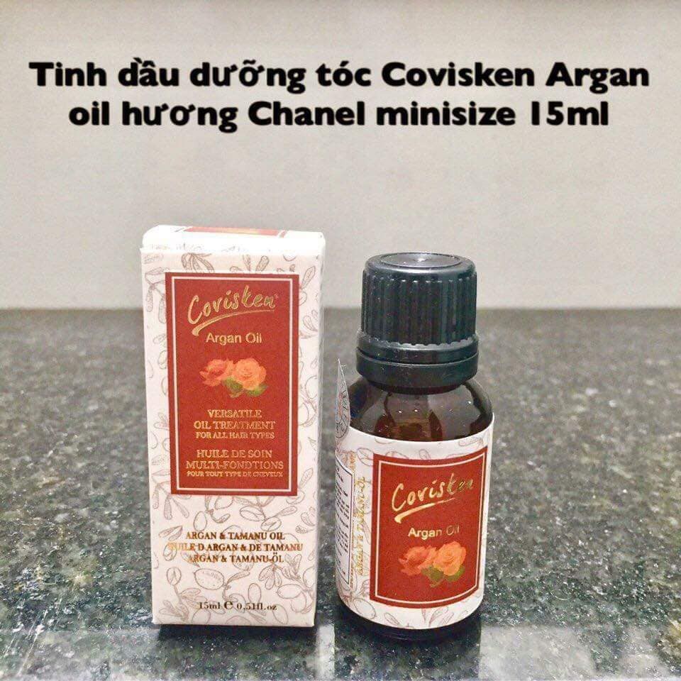 Tinh dầu bóng dưỡng tóc cao cấp COVISKEN ARGAN OIL 15ml