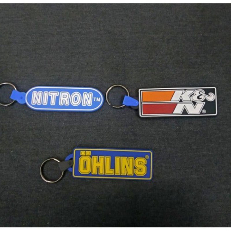 Móc khoá xe máy ohlin nitron k&n