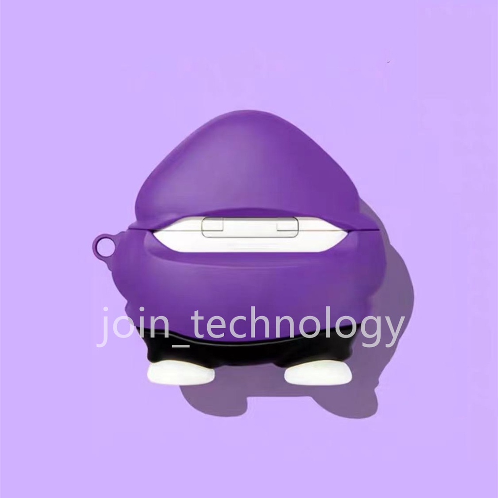 Vỏ bảo vệ hộp sạc Tai nghe không dây Huawei freebuds 4i/freebuds 4 bằng silicon mềm họa tiết hoạt hình dễ thương