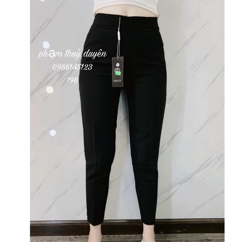 (Đổ buôn) Quần legging nữ- Quần tập nữ- Legging thu đen trơn basic tôn dáng(SL)