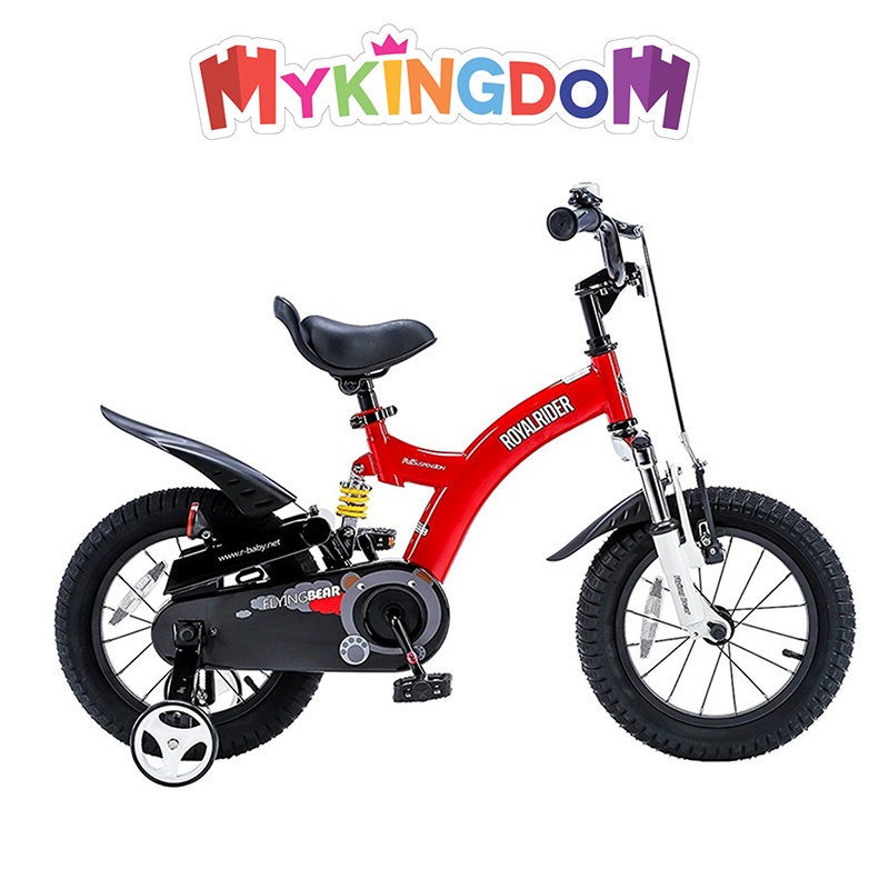 Xe Đạp Trẻ Em, RoyalBaby Flying Bear 14&quot;, Màu Đỏ, Bé Từ 4-7 Tuổi RB14B-9-RED