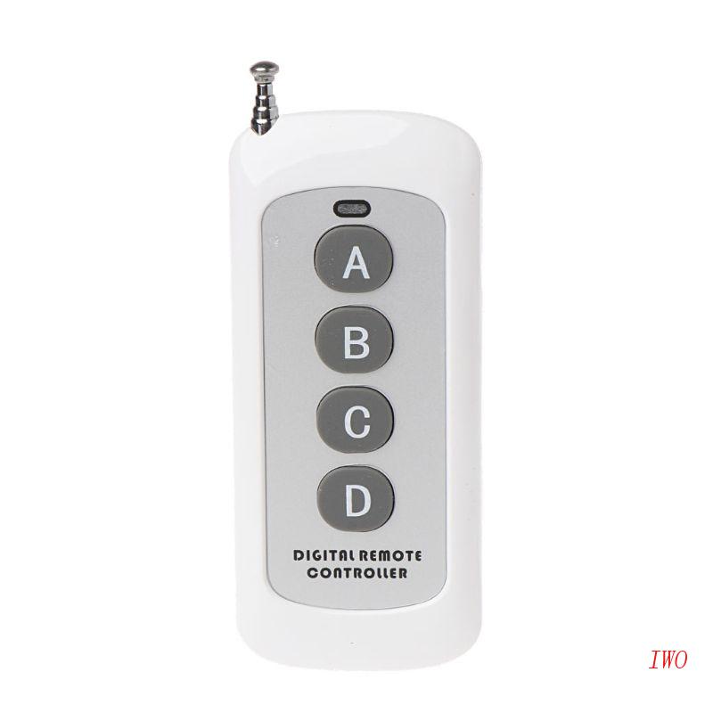 Remote Điều Khiển Đèn Led Không Dây 4 Kênh 433Mhz Dc 12V Rf