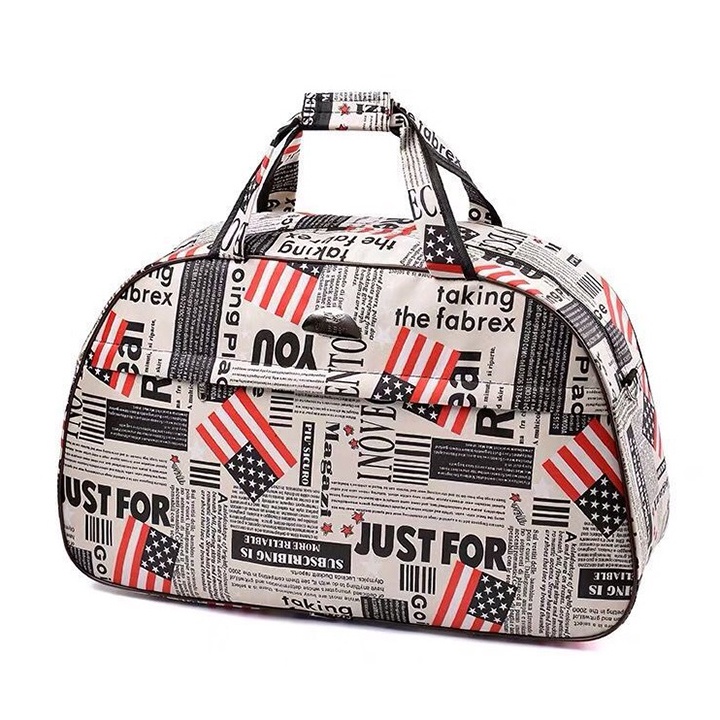 Túi xách du lịch họa tiết thời trang cao cấp cỡ trung size 53cm TUI-108