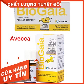 Men Vi Sinh Biogaia Protectis Baby Drops Men Uống 5ml, Hộp 10 Viên Nhai