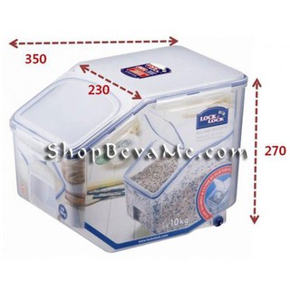 Hộp Bảo Quản Gạo Special Lock&Lock HPL510 (10kg)