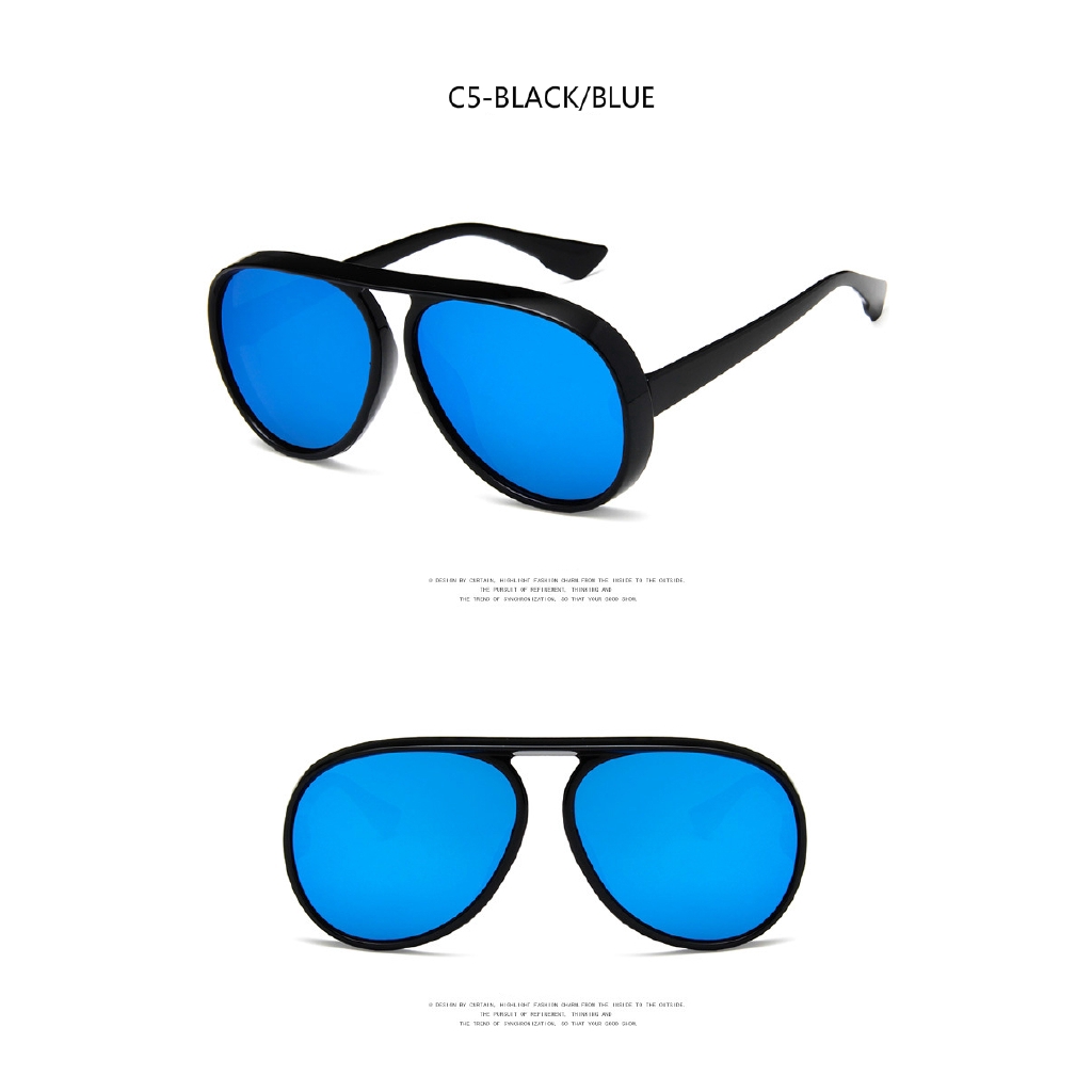 Kính mát thời trang Âu Mỹ cỡ lớn cho nam &amp; nữ