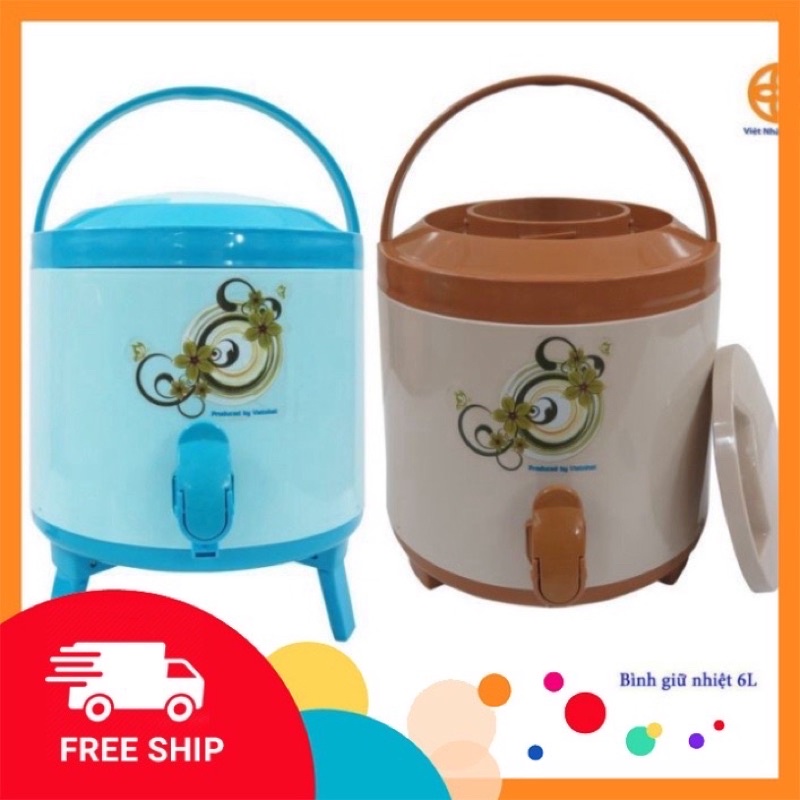 bình giữ nhiệt ủ trà sữa nóng lạnh 6 lít 8 lít 10 lít - BANGGE