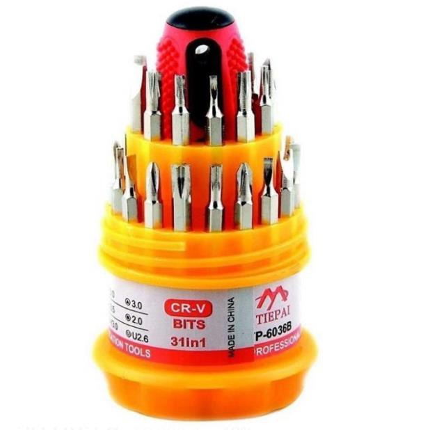 BỘ TÔ VÍT 31 ĐẦU ĐA NĂNG - Vật Tư Miền Bắc