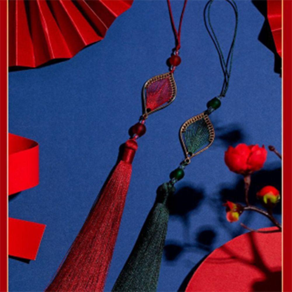 Dây Tua Rua Bằng Lụa Polyester Nhiều Màu Dùng Làm Móc Khóa / Rèm Cửa DIY