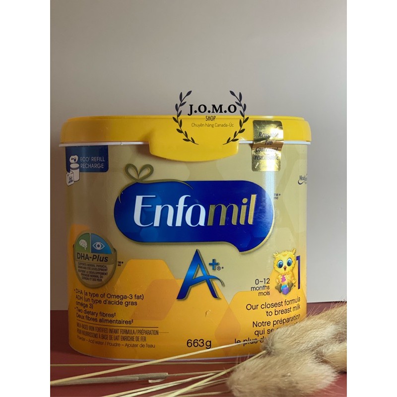 Sữa Enfamil A+ 0-12 tháng
