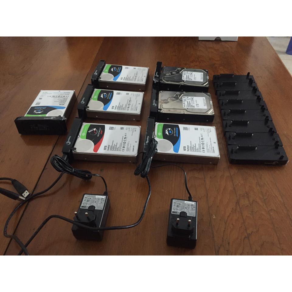 *** Dock HDD 3.5 Seagate chính hãng USB chuẩn 3.0 dùng để copy dữ liệu vài cài đặt được window trên máy tính *** | BigBuy360 - bigbuy360.vn