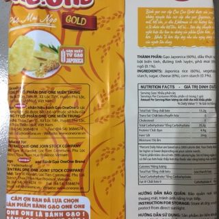Bánh gạo one one vị phô mai