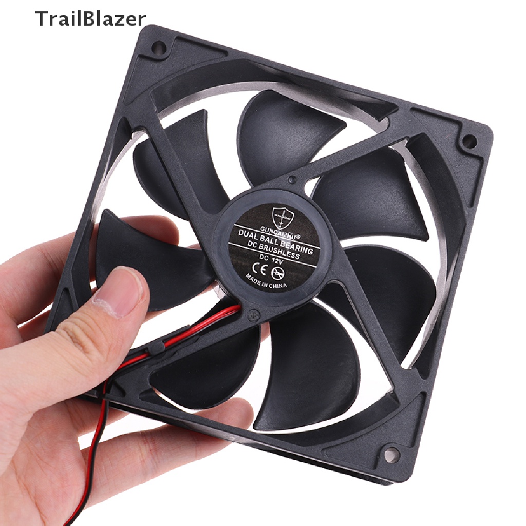 Quạt Tản Nhiệt 5 / 12 / 24V DC Không Chổi Than 2PIN USB 12025 Cho Máy Tính