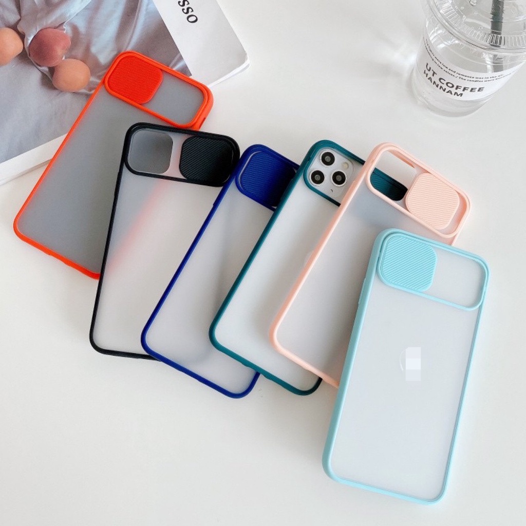 Ốp chống bẩn nắp trượt bảo vệ camera iPhone 6 /6s/X/Xs/Xs Max/11/11 pro/11 pro Max/12/12 pro/12 pro max
