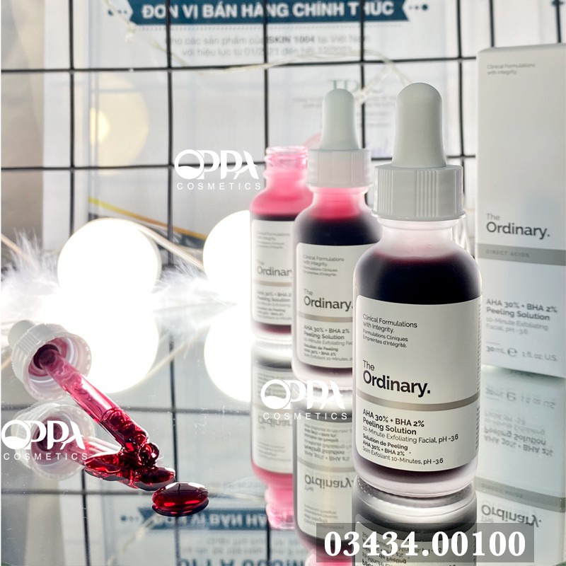 (Bill Canada) The Ordinary AHA 30%+BHA 2% Peeling Solution Serum Sạch Da Chết , Dành Cho Da Mụn, Thâm | BigBuy360 - bigbuy360.vn