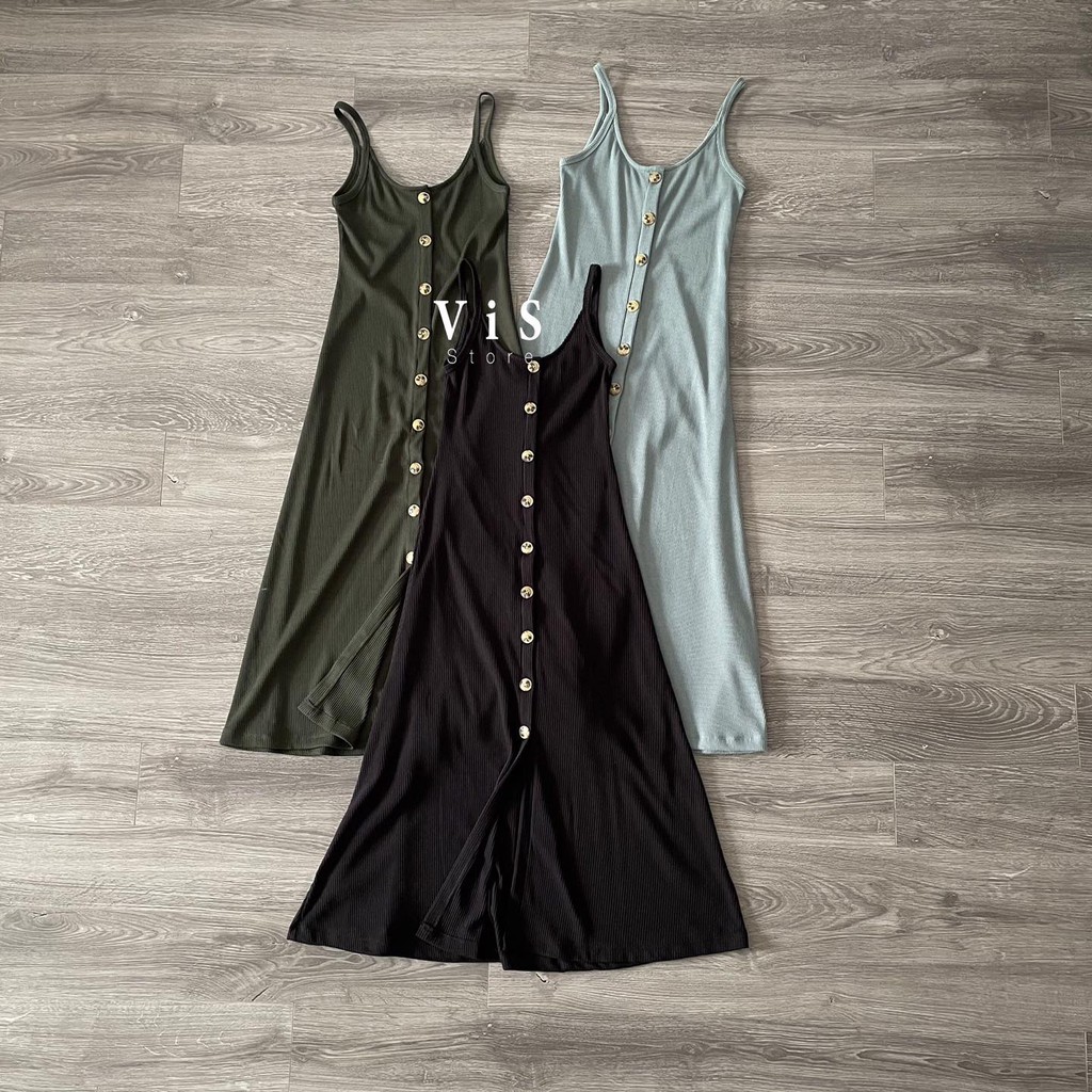 [Mã FAGREEN245 giảm 10% tối đa 30K đơn 99K] ĐẦM HAI DÂY CHẤT THUN MỀM MÁT | BigBuy360 - bigbuy360.vn