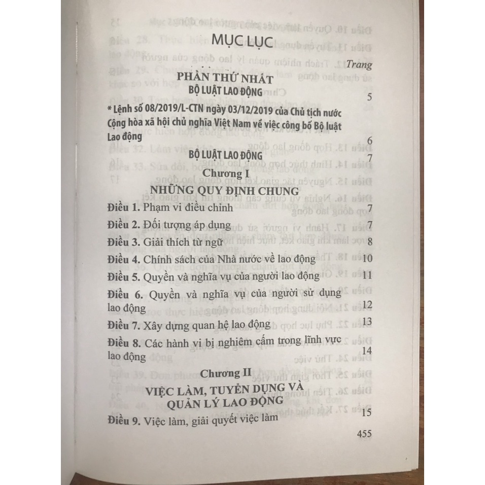 Sách Bộ luật Lao động và Văn bản hướng dẫn thi hành