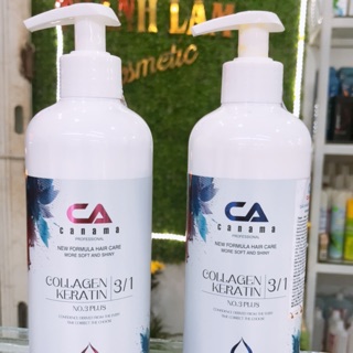 Bộ gội - xả kích thích mọc tóc suôn mềm, ngăn rụng tóc Canama 500ml