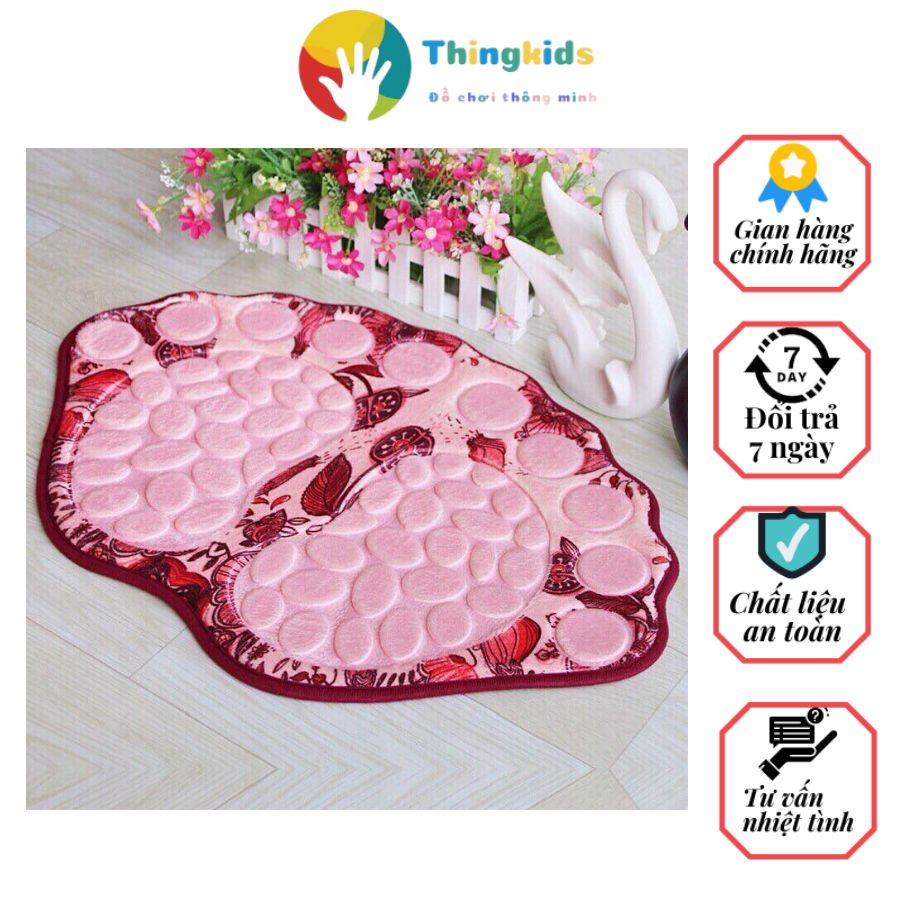Thảm trang trí phòng, chống trơn chống thấm hình thù ngộ nghĩnh - Thingkids