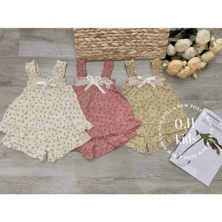 🌸🌸🌸bộ 2 dây hoa nhí viền ren cho bé gái 🌸🌸🌸