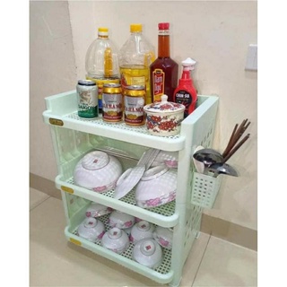 Kệ úp chén, bát, kệ đựng đồ đa năng 3 tầng hàng đẹp