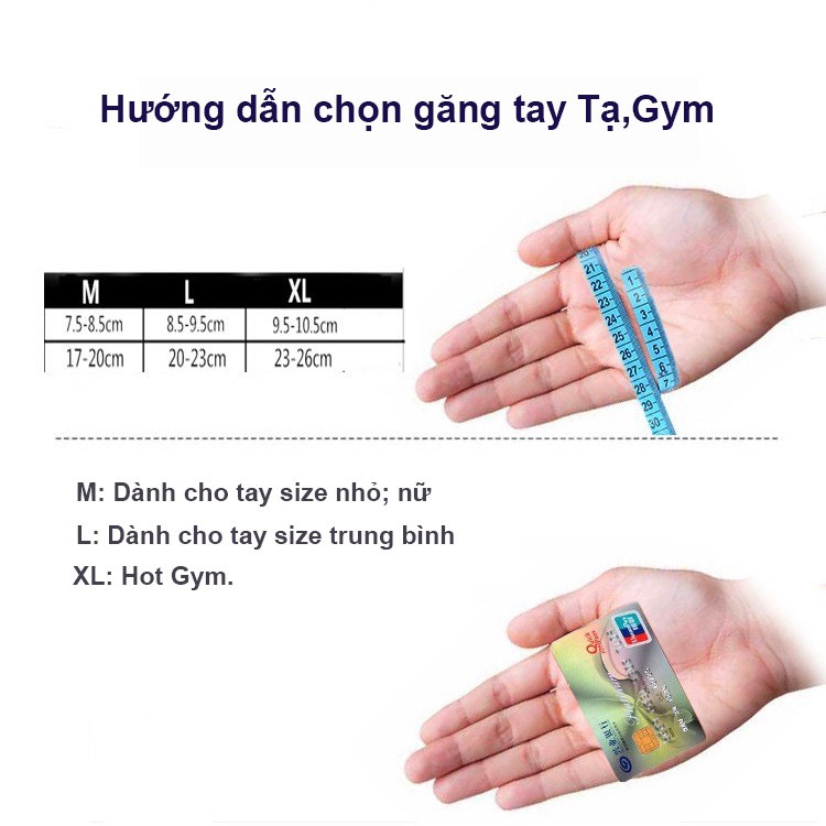 Găng tay tập tạ,Gym đệm silicon chữ Y - 1 Đôi