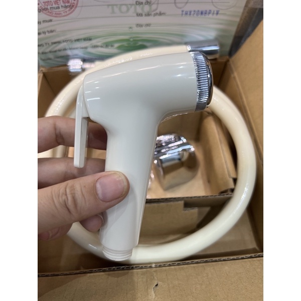 Vòi Xịt Vệ Sinh nhựa TOTO THX20NBPIV chính hãng bảo hành 2 năm