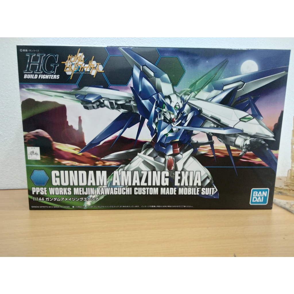 Bandai HG 1/144 Gundam Amazing Exia- mô hình lắp ráp - đồ chơi