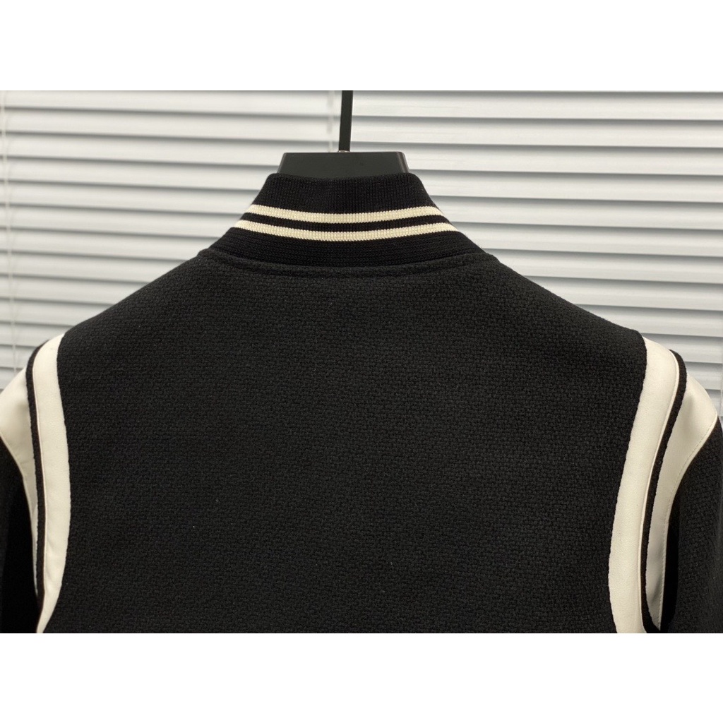 - Áo Khoác Bomber Teddy Jacket YSL mirror quality, áo bomber teddy jacket slp
