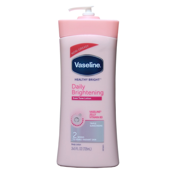 Sữa dưỡng thể Vaseline BODY LOTION 725ML  hàng mỹ (Vàng - Hồng - Trắng - Nâu - Xanh)