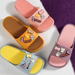 Dép đúc bánh mì hàng cao cấp cho nữ tặng kèm sticker cute