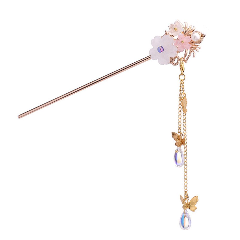 Trâm Cài Tóc Đính Ngọc Trai Giả Xinh Xắn Cho Cô Dâu