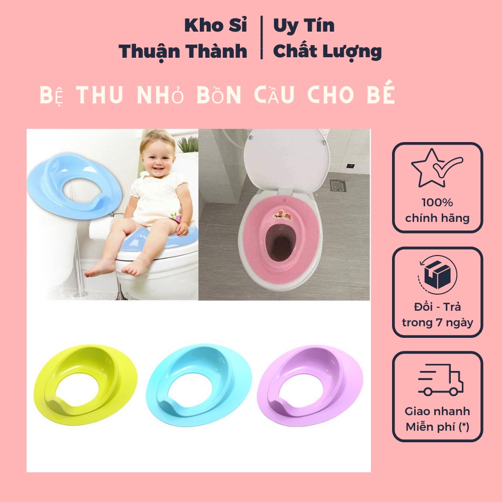 Bệ thu nhỏ bồn cầu cho bé - nhựa việt nhật (khosithuanthanh)
