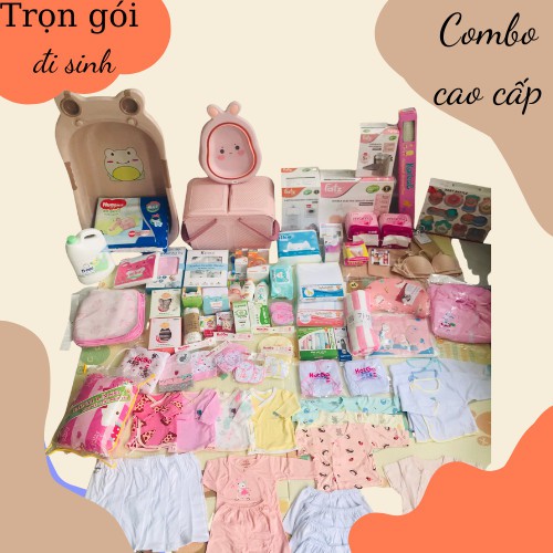 Trọn gói đi sinh/ combo sơ sinh cao cấp cho mẹ và bé Beekids