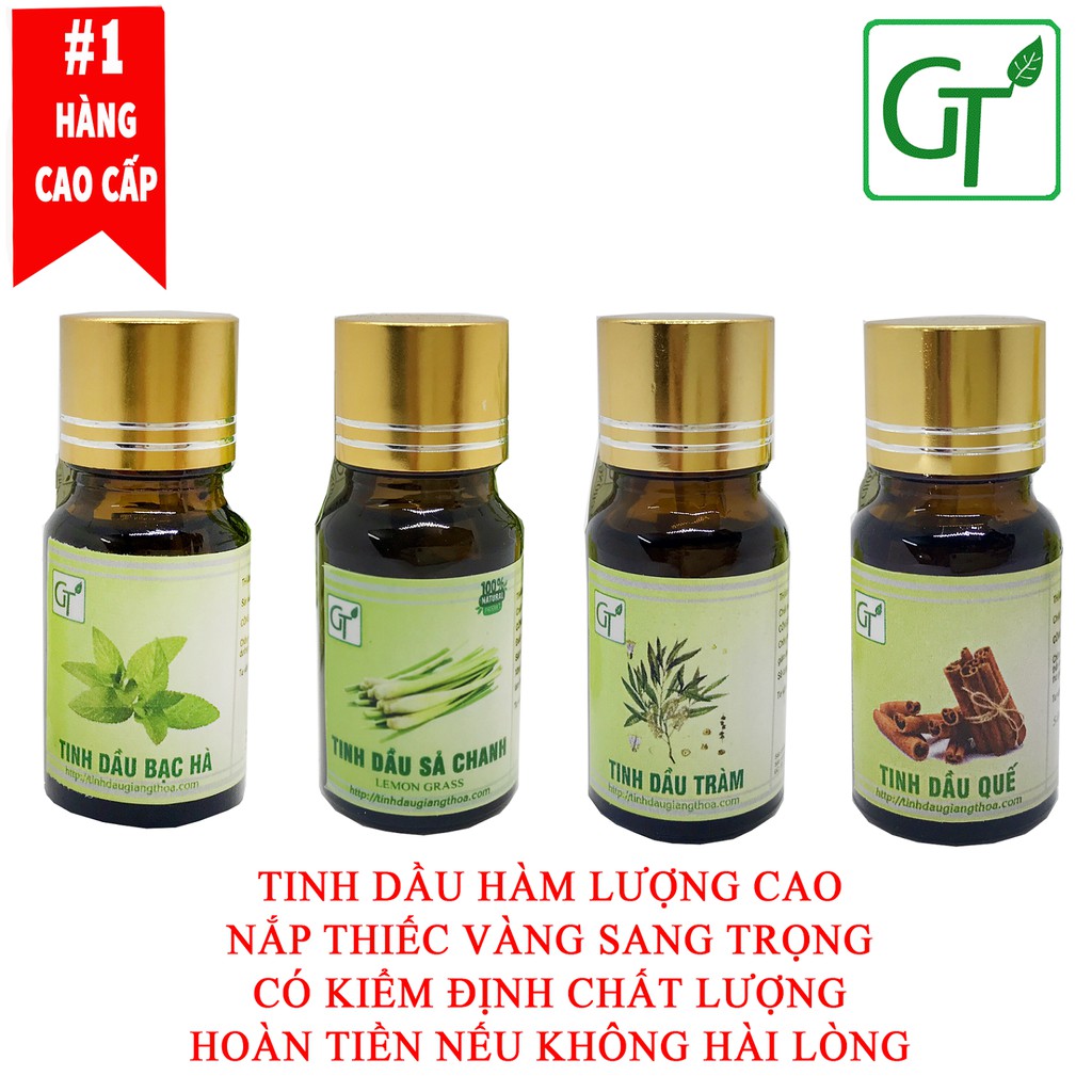 Tinh Dầu Thơm Phòng Các Loại Chai 10ml - Tinh Dầu Thiên Nhiên 100% Tùy chọn mùi - [HÀNG CAO CẤP]