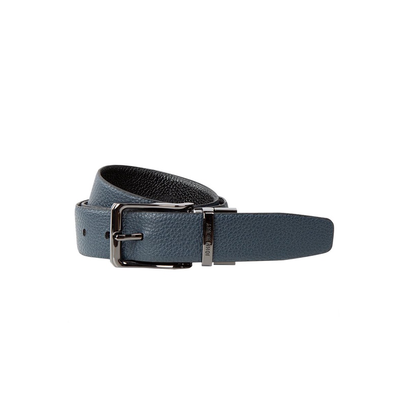 Thắt lưng nam da bò đầu kim xoay , chất liệu 100% da thật John Henry - BE22SS07-RE