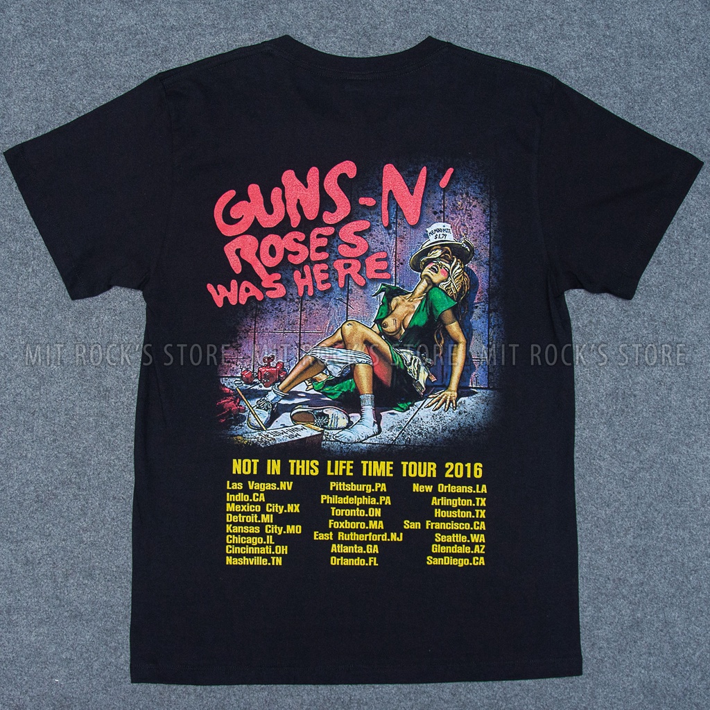 Áo Guns n Roses - Rock band tee - Áo Rock - Size S, M, L, XL, XXL - Áo Thái Lan