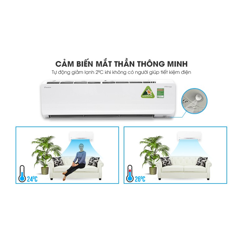 [ VẬN CHUYỂN MIỄN PHÍ KHU VỰC HÀ NỘI ]  Điều hòa Daikin 18000BTU 1 chiều Inverter R32 Cao cấp FTKC50TVMV/RKC50TVMV