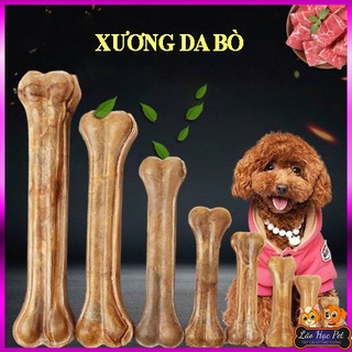 Thức ăn cho chó - Xương da bò cho chó gặm