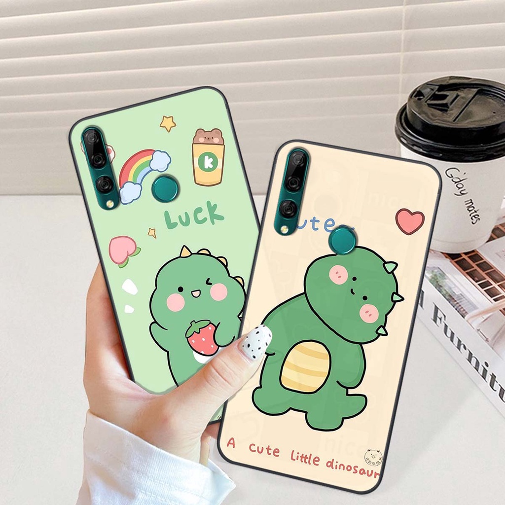 Ốp Huawei Y9 2019 / Y9 Prime 2019 in hình khủng long Dino siêu dễ thương