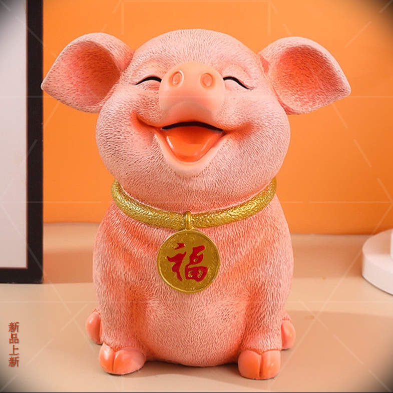 Quà Tặng. Heo Đất. Ống Heo Tiết Kiệm Hình Chó / Heo Hoàng Đạo May Mắn Dễ Thương Kích Thước c