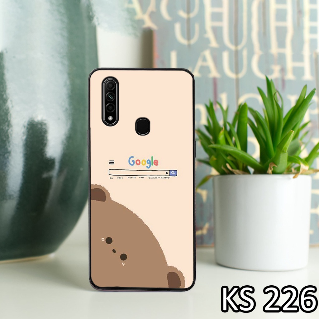 [FreeShip ExTra] Ốp lưng Oppo A8-2020/Oppo A31-2020/Oppo A91-2020 in hình gấu dễ thương